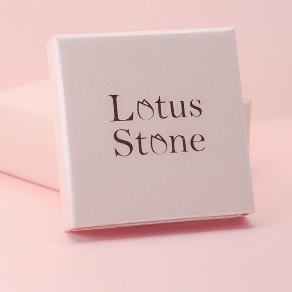 Lotus Stone Design Rose Gold Filled Twisted Rope Cuff Bracelet for Women, Medium - Picture 8 of 9